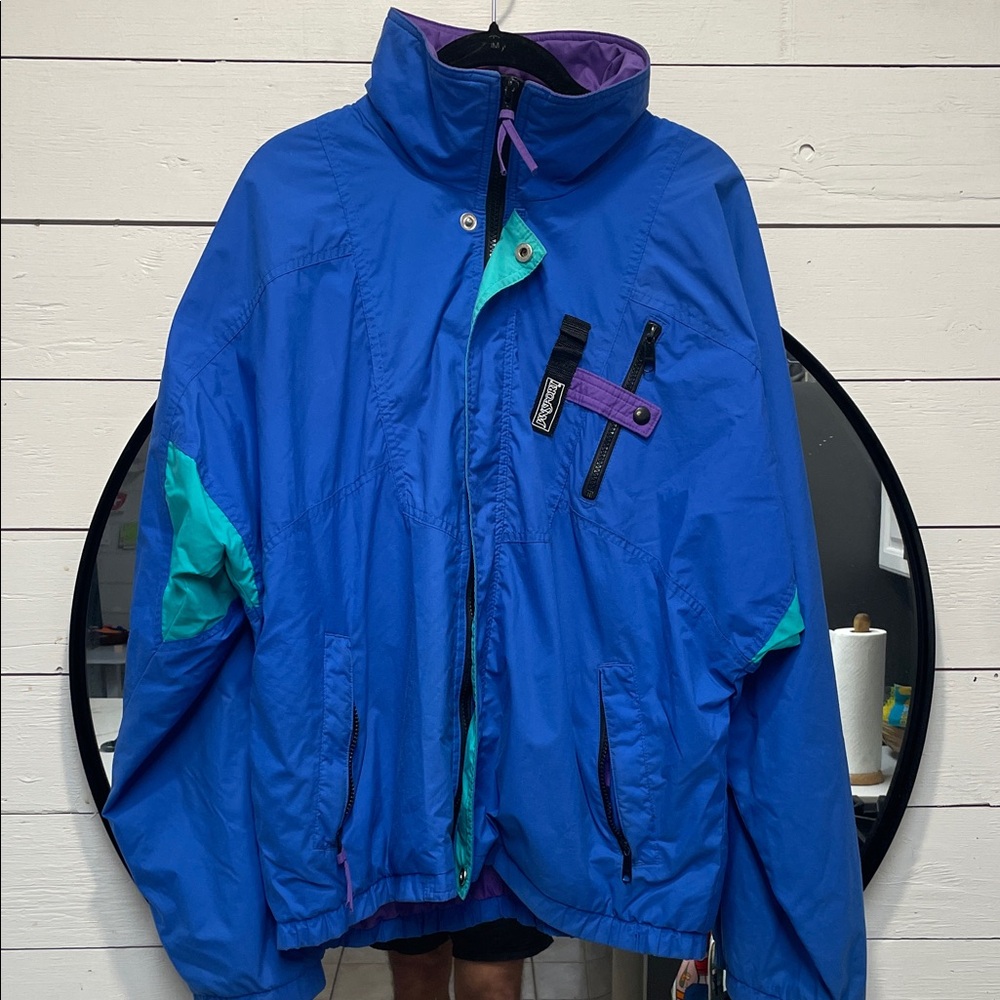 Vintage Reversible Jansport  Jacket - Men's Large - Excellent Condition
